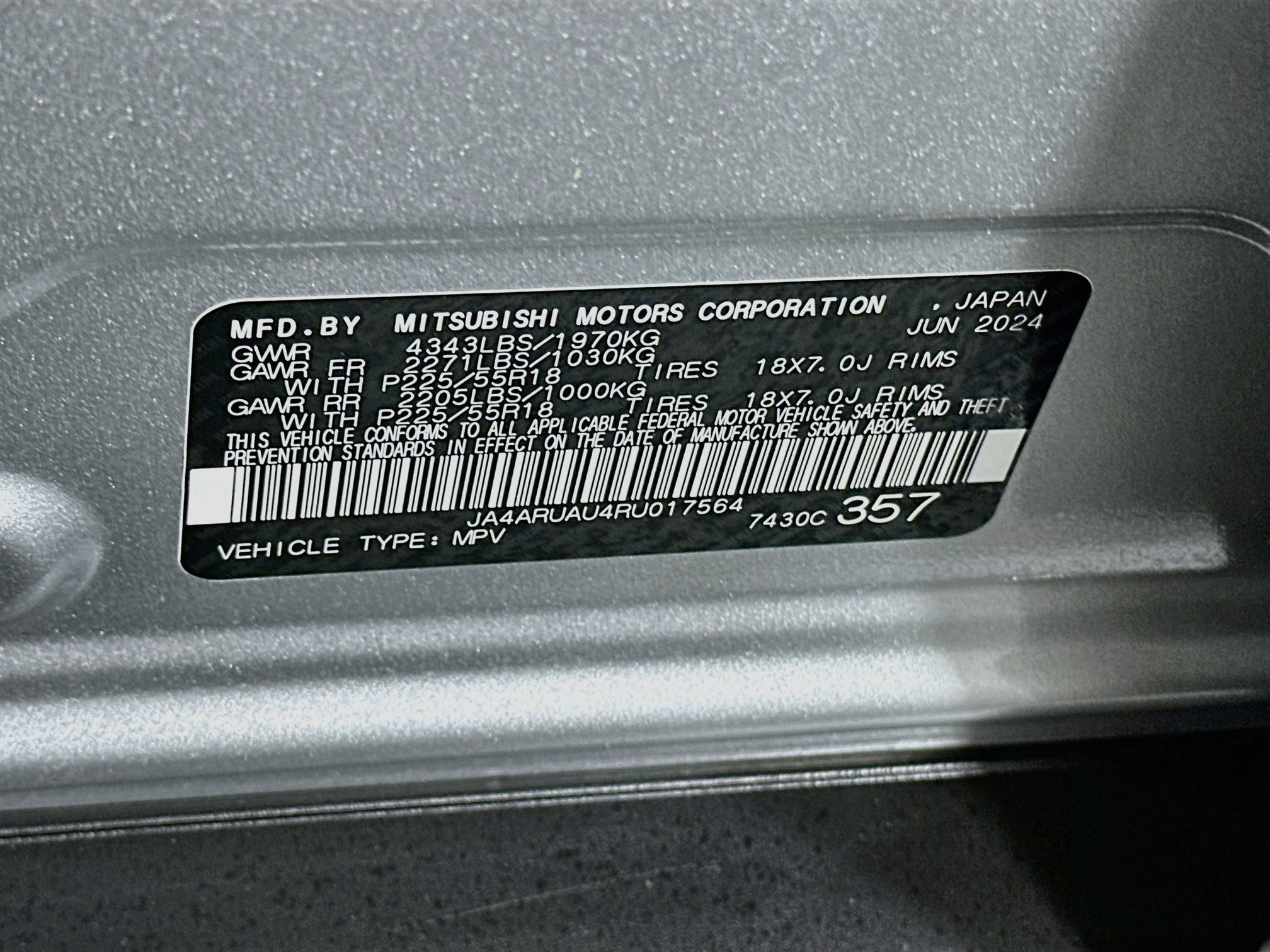 Used 2024 Mitsubishi Outlander Sport ES AWD/4WD image 12