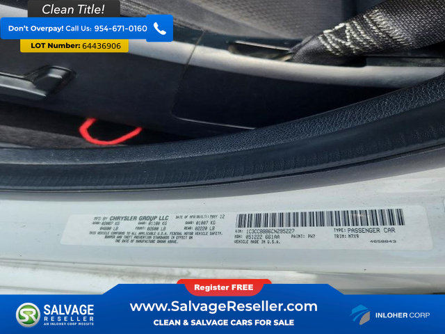 Used 2012 Chrysler 200 Touring FWD image 16