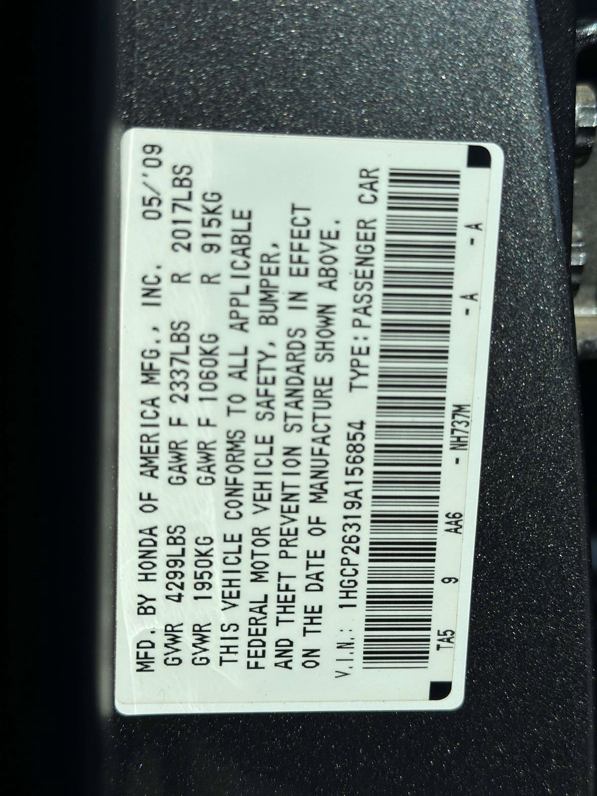 Used 2009 Honda Accord LX image 26