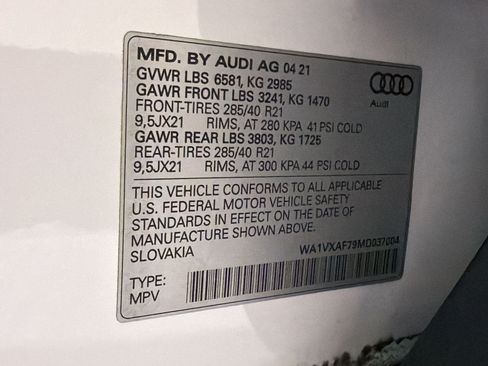 Used 2021 Audi Q7 3.0T Prestige w/ Prestige Package AWD/4WD image 20