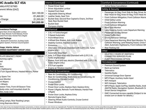 Used 2023 GMC Acadia SLT FWD image 16