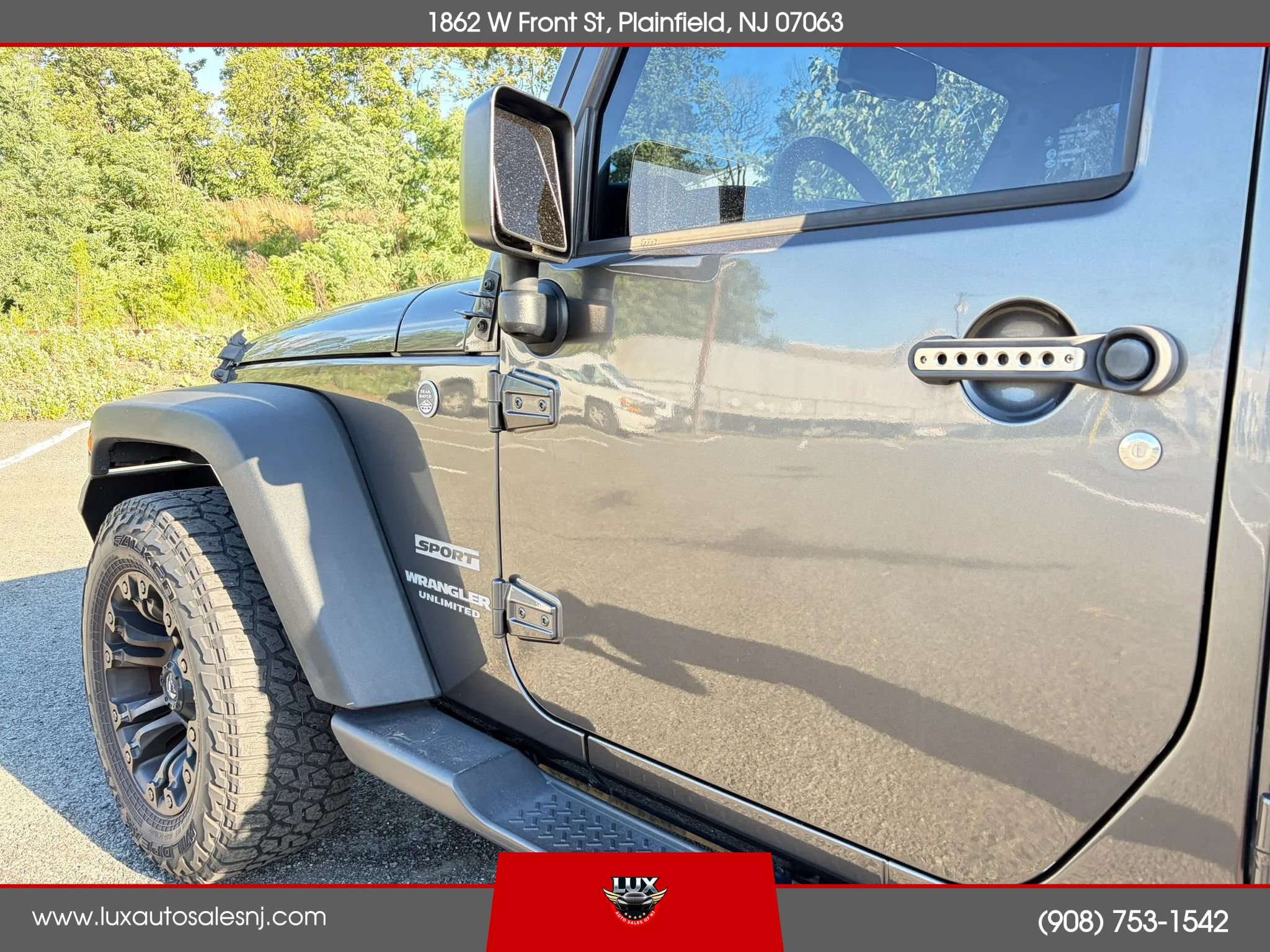 Used 2016 Jeep Wrangler Unlimited Sport w/ Quick Order Package 24S AWD/4WD image 16