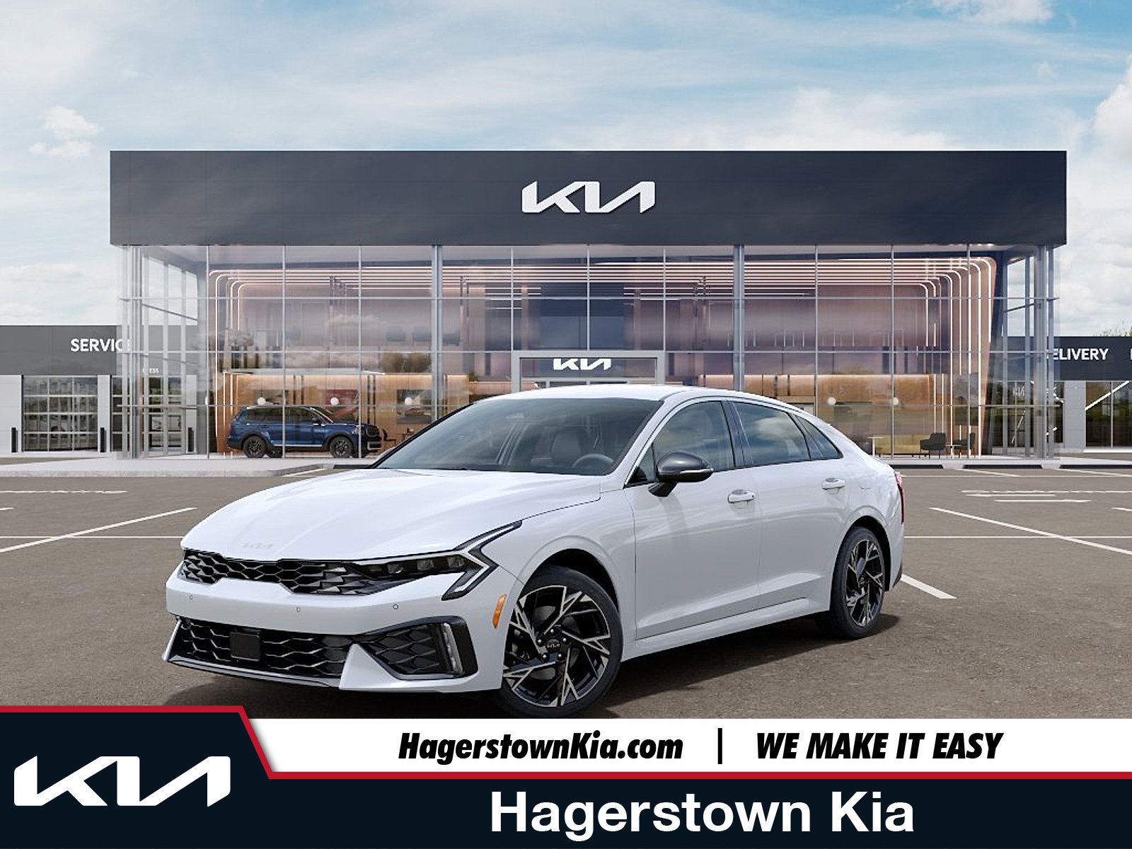New 2026 Kia K5 GT-Line w/ GT-Line Red Interior Package FWD image 1