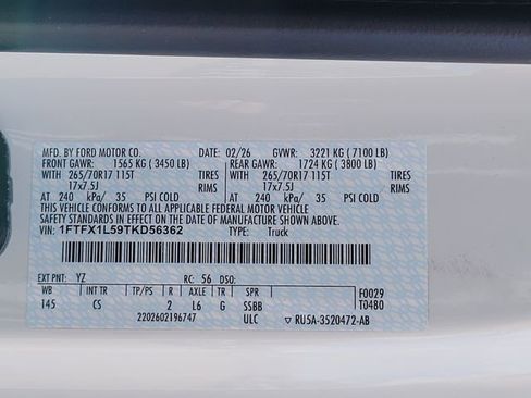 New 2026 Ford F150 XL image 12