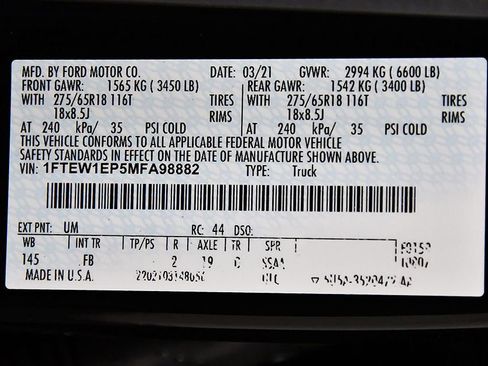Used 2021 Ford F150 XLT w/ Equipment Group 302A High AWD/4WD image 19