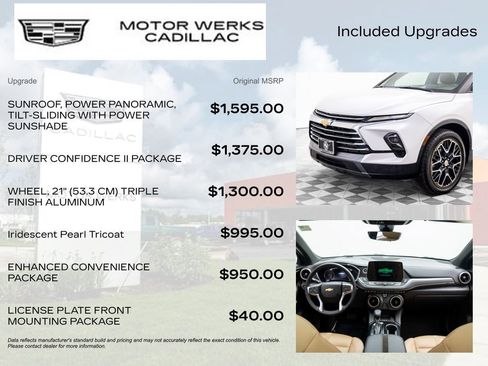 Used 2024 Chevrolet Blazer Premier w/ Driver Confidence II Package image 4