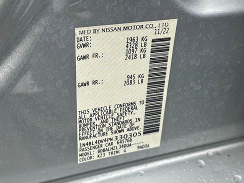 Used 2023 Nissan Altima 2.5 SV image 27