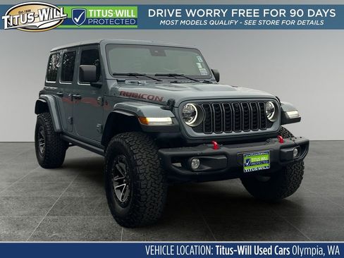 Used 2024 Jeep Wrangler Unlimited Rubicon image 1
