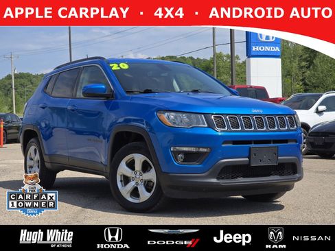 Used 2020 Jeep Compass Latitude w/ Cold Weather Group AWD/4WD image 1