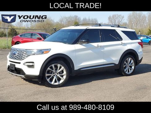 Used 2021 Ford Explorer Platinum AWD/4WD image 1