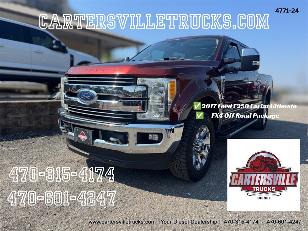 Used 2017 Ford F250 Lariat w/ Lariat Ultimate Package AWD/4WD image 1