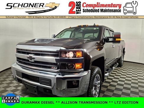 Used 2018 Chevrolet Silverado 3500 LTZ w/ Duramax Plus Package image 1