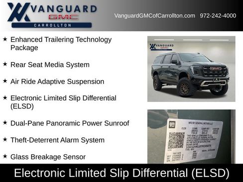 New 2026 GMC Yukon XL AT4 w/ AT4 Premium Plus Package AWD/4WD image 14