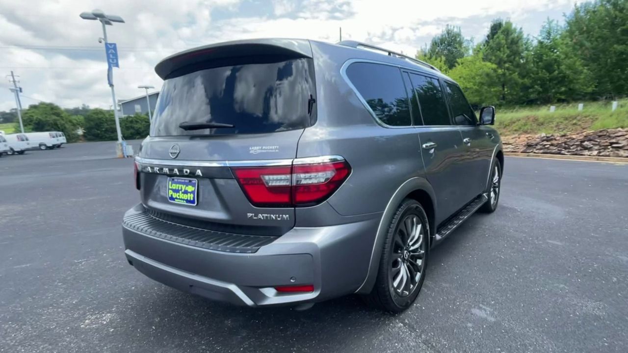 Used 2023 Nissan Armada Platinum w/ Captain's Chairs Package RWD image 8