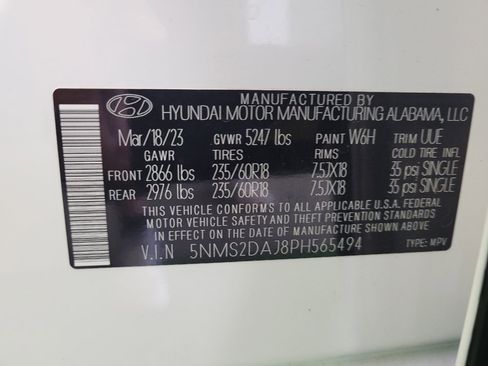 Used 2023 Hyundai Santa Fe SEL AWD/4WD image 33