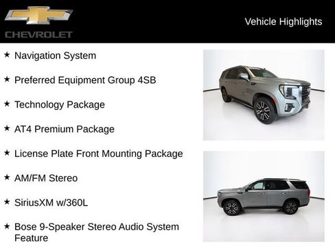 Used 2024 GMC Yukon AT4 w/ AT4 Premium Package AWD/4WD image 5