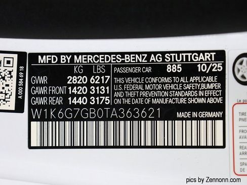 New 2026 Mercedes-Benz S 580 4MATIC Sedan image 28