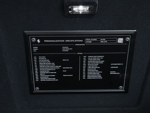 Certified 2024 Ferrari 296 GTS RWD image 65