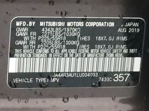 Used 2020 Mitsubishi Outlander Sport ES AWD/4WD image 33