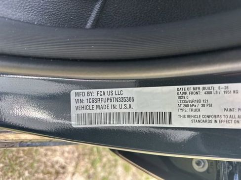 New 2026 RAM 1500 RHO AWD/4WD image 31