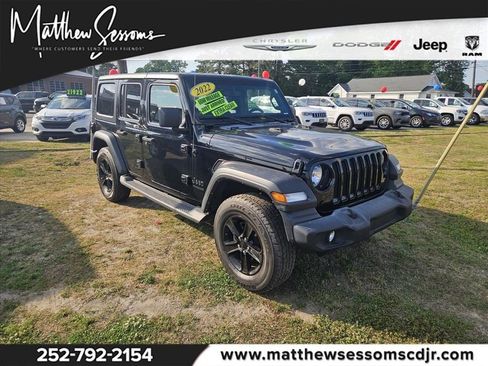 Used 2022 Jeep Wrangler Unlimited Sport AWD/4WD image 1