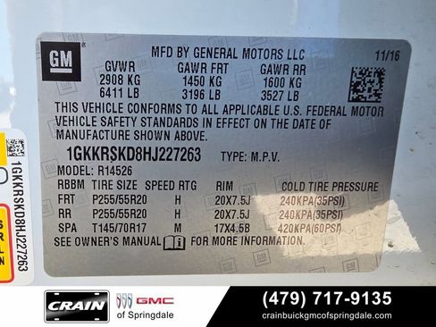 Used 2017 GMC Acadia Limited SLT FWD image 33