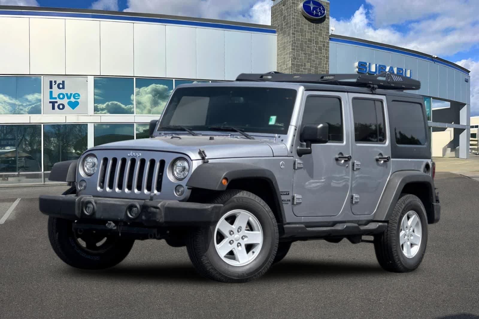 Used 2017 Jeep Wrangler Unlimited Sport w/ Quick Order Package 24S AWD/4WD image 1