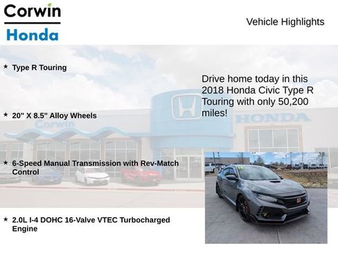 Used 2018 Honda Civic Type R image 6