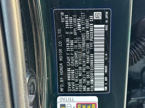 Certified 2020 Honda Clarity Plug-In Hybrid image 35