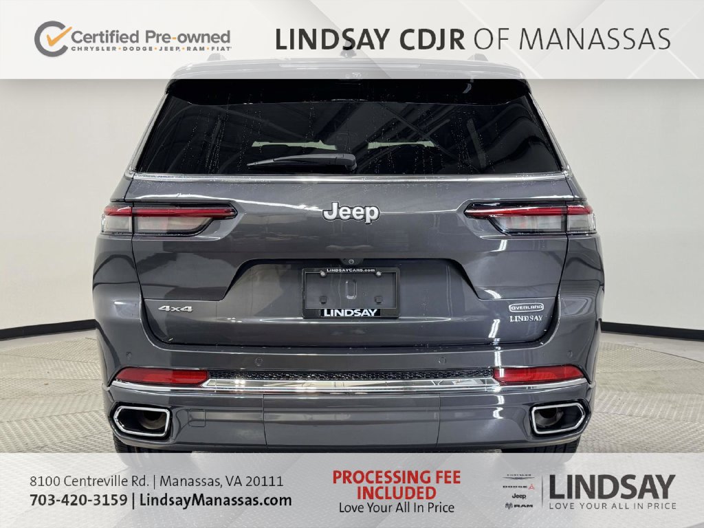 Used 2025 Jeep Grand Cherokee L Overland w/ Advanced Protech Group III AWD/4WD image 8
