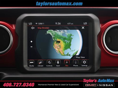 Used 2020 Jeep Gladiator Rubicon w/ Uconnect 4C Nav & Sound Group AWD/4WD image 17
