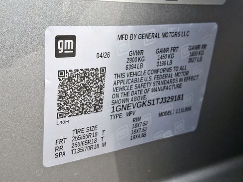 Used 2026 Chevrolet Traverse LT w/ Driver Confidence Package AWD/4WD image 18