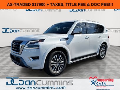 Used 2021 Nissan Armada SL w/ Captain's Chairs Package