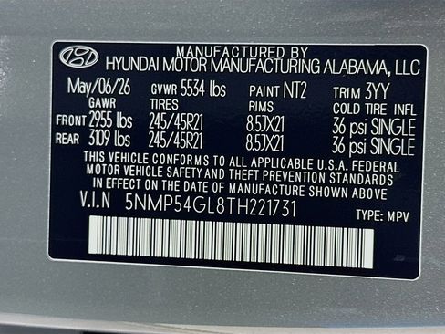New 2026 Hyundai Santa Fe Calligraphy FWD image 24