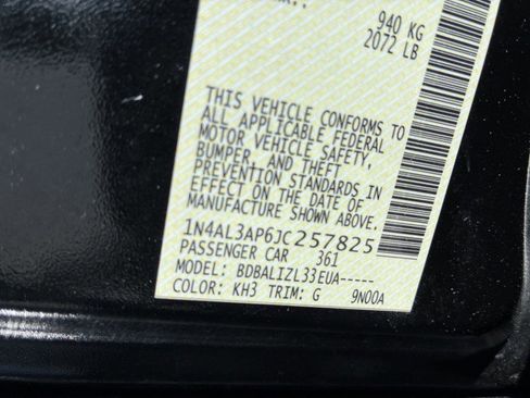 Used 2018 Nissan Altima 2.5 SV FWD image 18