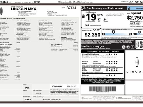 Used 2016 Lincoln MKX Reserve w/ Technology Package image 8