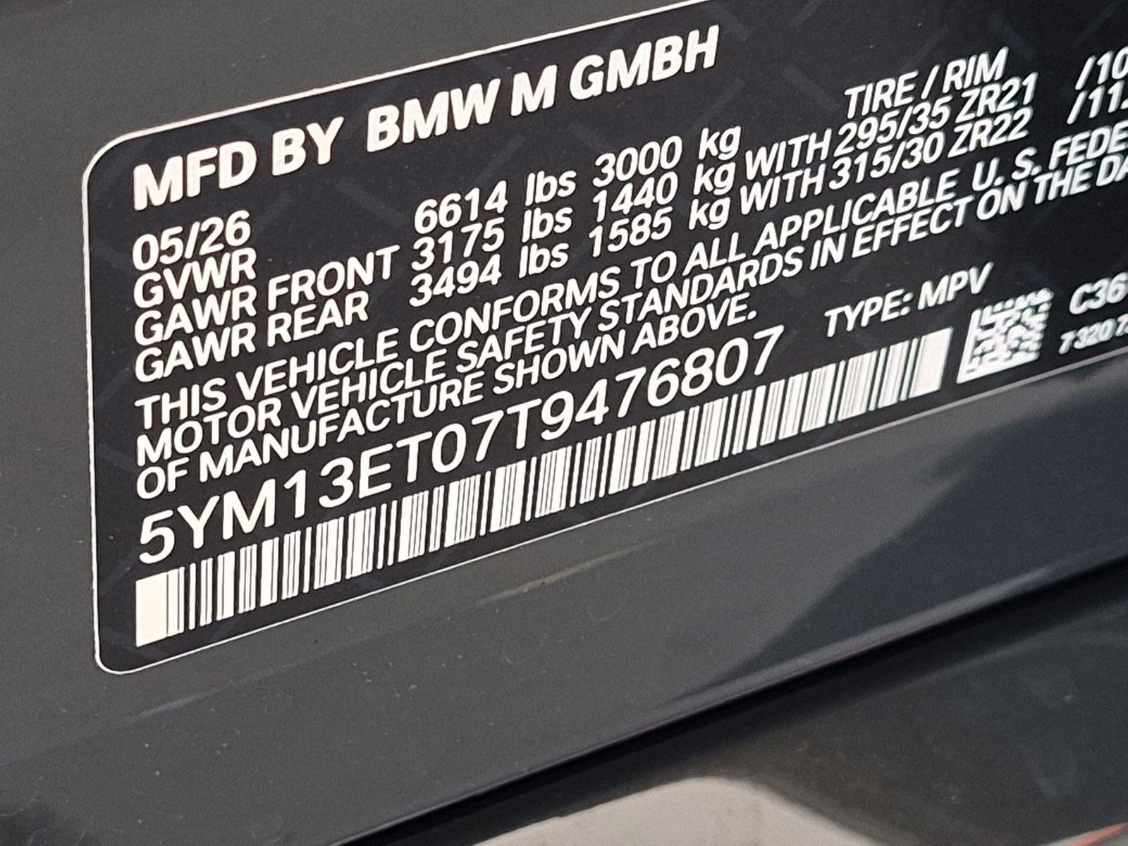 New 2026 BMW X5 M Competition w/ Executive Package AWD/4WD image 37