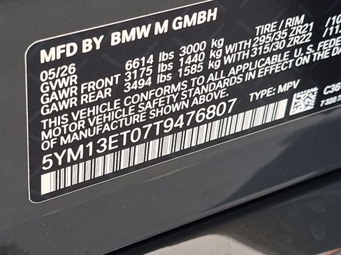 New 2026 BMW X5 M Competition w/ Executive Package AWD/4WD image 37
