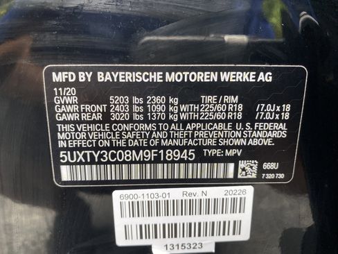 Used 2021 BMW X3 sDrive30i w/ Convenience Package RWD image 37