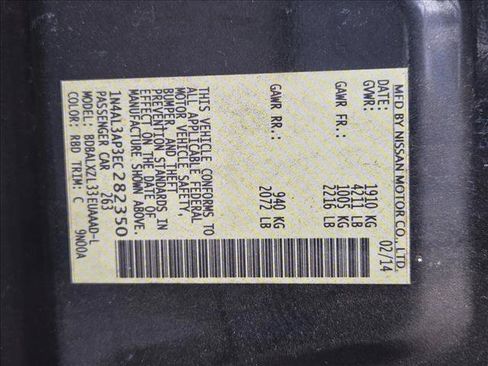 Used 2014 Nissan Altima 2.5 SL w/ Technology Package FWD image 14