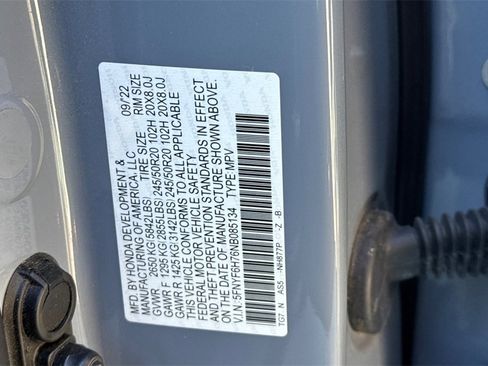 Certified 2022 Honda Pilot Black Edition image 40