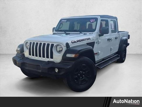 Used 2021 Jeep Gladiator Sport w/ Trailer Tow Package AWD/4WD image 1