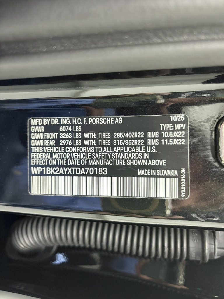 Used 2026 Porsche Cayenne Turbo GT AWD/4WD image 25