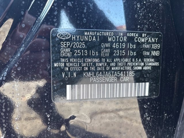 New 2026 Hyundai Sonata SEL AWD/4WD image 30