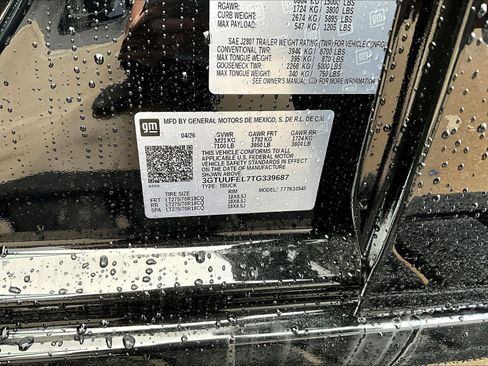 New 2026 GMC Sierra 1500 AT4X w/ LPO, Black Badging Package AWD/4WD image 21