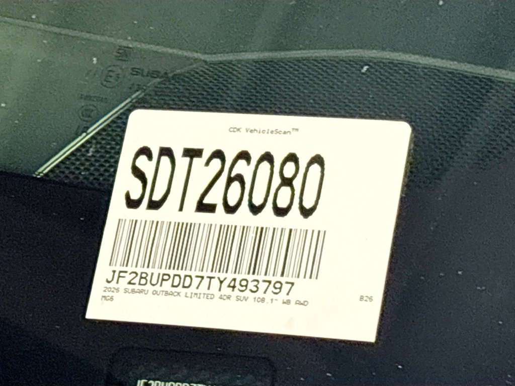 New 2026 Subaru Outback Limited AWD/4WD image 26