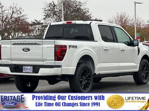 New 2025 Ford F150 Platinum w/ Equipment Group 702A High image 4