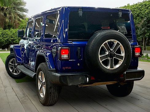 Used 2020 Jeep Wrangler Unlimited Sahara w/ Uconnect 4C Nav & Sound Group AWD/4WD image 10