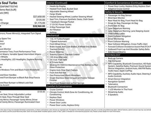 Certified 2021 Kia Soul Turbo FWD image 33