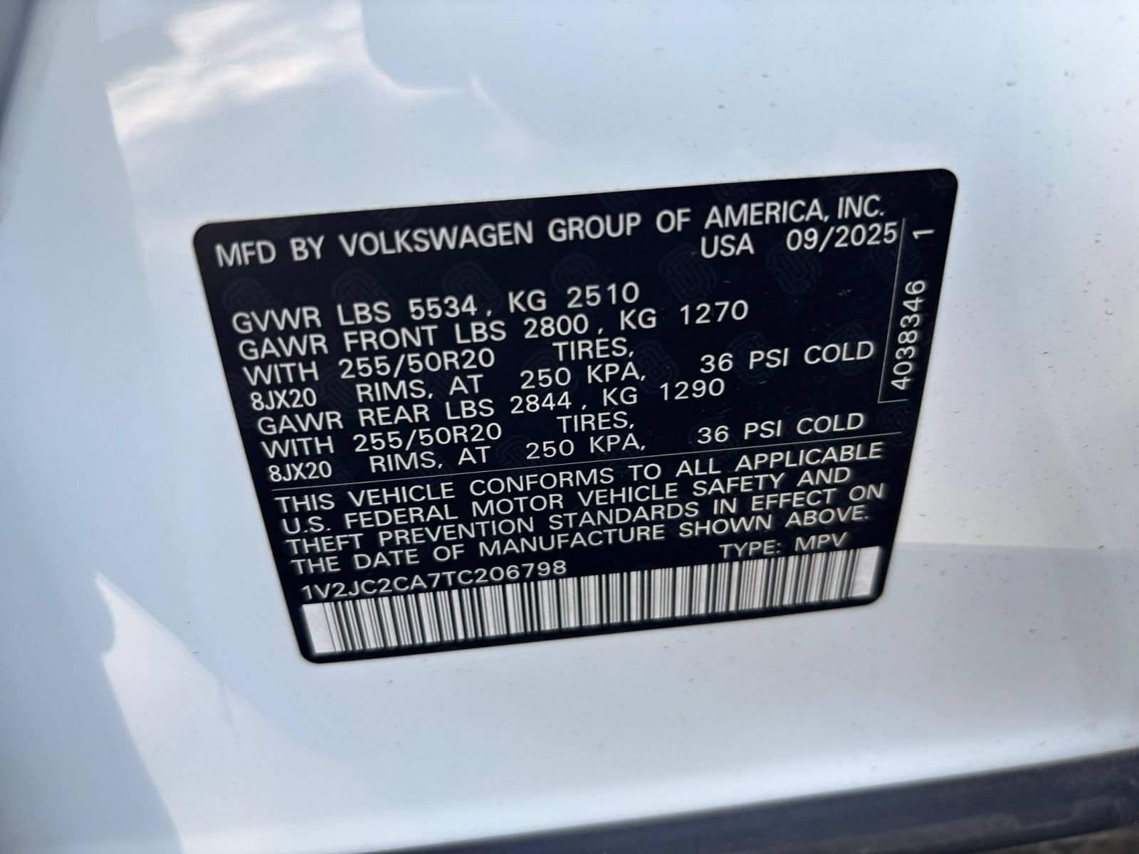 Used 2026 Volkswagen Atlas Cross Sport SE FWD image 31